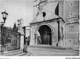 AFCP9-84-0963 - AVIGNON - Le Porche De L'église De Notre-dame-des-doms - Avignon (Palais & Pont)