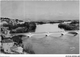 AFCP9-84-0962 - VILLENEUVE-LES-AVIGNON - Le Pont Sur Rhône Et La Tour Philippe-le-bel - Au Fond Le Mt-ventoux - Avignon (Palais & Pont)