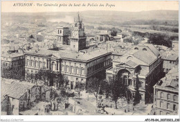 AFCP8-84-0930 - AVIGNON - Vue Générale Prise Du Palais Des Papes - Avignon (Palais & Pont)