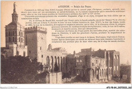 AFCP8-84-0896 - AVIGNON - Palais Des Papes - Avignon