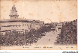 AFCP8-84-0850 - AVIGNON - La Place De L'hôtel De Ville - Avignon