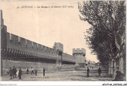 AFCP7-84-0762 - AVIGNON - Les Remparts St-michel - XIIe Siècle  - Avignon