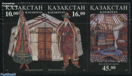 Kazakhstan 1996 Costumes 3v [::], Mint NH, Various - Costumes - Disfraces