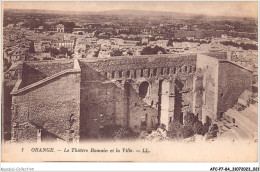 AFCP7-84-0718 - ORANGE - Le Théâtre Romain Et La Ville - LL - Orange