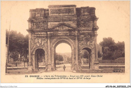 AFCP6-84-0685 - ORANGE - L'arc De Triomphe - érigé Vers 102 Avant Jésus-christ  - Orange