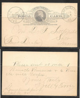 1891 Kennebunkport ME. (Sep 11, 1891) On 1 Cent Jefferson Pc To Saco ME - Storia Postale