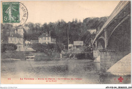 AFVP10-94-0878 - LA VARENNE - Bords De Marne - Le Château De L'étape Et Le Pont  - Chennevieres Sur Marne