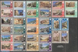 Gibraltar 1971 Definitives 16x2v [:], Mint NH - Gibraltar