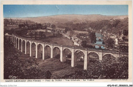 AFQP9-87-0821 - SAINT-LEONARD - Pont De Nobat - Vue Générale - Le Viaduc  - Saint Leonard De Noblat