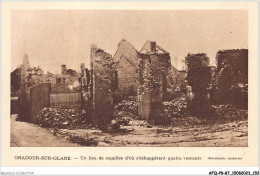 AFQP8-87-0770 - ORADOUR-SUR-GLANE - Un Lieu De Supplice D'où S'échapèrent Quatre Rescapés  - Oradour Sur Glane