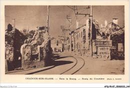 AFQP8-87-0766 - ORADOUR-SUR-GLANE - Dans Le Bourg - Route Du Cimétière  - Oradour Sur Glane