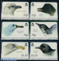 British Antarctica 2010 Birds 6v , Mint NH, Nature - Birds - Other & Unclassified