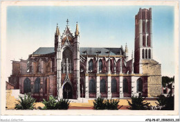 AFQP8-87-0749 - LIMOGES - La Cathédrale St-etienne - La Porte Saint-jean  - Limoges