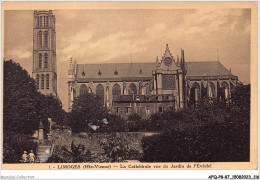 AFQP8-87-0752 - LIMOGES - La Cathédrale Vue Du Jardin De L'évêché  - Limoges