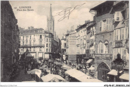 AFQP8-87-0712 - LIMOGES - Place Des Blancs  - Limoges