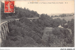 AFQP7-87-0682 - EYMOUTIERS - La Vienne Au Grand Viaduc De La Varache  - Eymoutiers