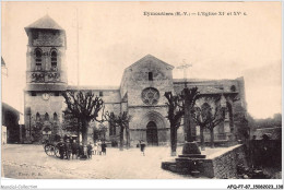 AFQP7-87-0664 - EYMOUTIERS - L'église XIe Et XVe S - Eymoutiers