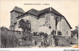 AFQP7-87-0632 - BUSSIERE-GALAND GALANT - L'église - Other & Unclassified