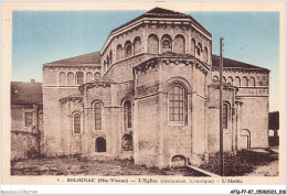 AFQP7-87-0603 - SOLIGNAC - L'église - L'abside  - Limoges