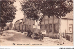 AFQP6-87-0566 - NANTIAT - Entrée De La Gare - Nantiat