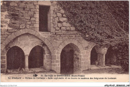 AFQP5-87-0492 - Environs De SAINT-YRIEIX - Le Chalard - Ruines De L'abbaye - Salle Capitulaire - Saint Yrieix La Perche