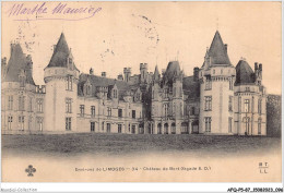 AFQP5-87-0470 - Environs De LIMOGES - Château De Bort  - Limoges