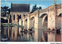 AFQP10-87-0920 - SAINT-JUNIEN - La Chapelle Notre-dame - Lieu De Pélerinage De Louis XI Et Le Pont Gothique  - Saint Junien