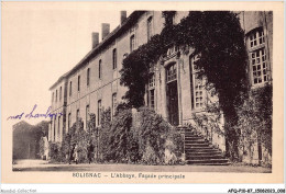 AFQP10-87-0874 - SOLIGNAC - L'abbaye - Façade Principale  - Limoges