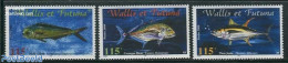 Wallis & Futuna 2000 Fish 3v, Mint NH, Nature - Fish - Peces