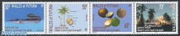 Wallis & Futuna 2003 Coconut Legend 4v [:::], Mint NH, Nature - Fish - Fruit - Trees & Forests - Art - Fairytales - Fishes