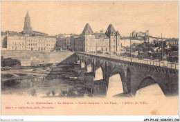 AFYP11-82-1020 - MONTAUBAN - La Bourse - Saint-jacques - Le Pont - L'hôtel De Ville  - Montauban