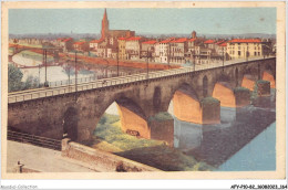 AFYP10-82-0982 - MONTAUBAN - T & G - Les Deux Ponts Et Faubourg Toulousain  - Montauban