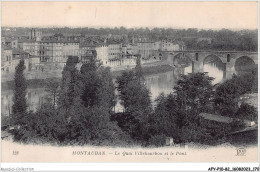 AFYP10-82-0985 - MONTAUBAN - Le Quai Villebourbon Et Le Pont  - Montauban