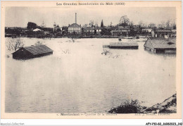 AFYP10-82-0971 - Les Grandes Inondations Du Midi - 1930 - MONTAUBAN - Quartier De La Bastiolle - Montauban