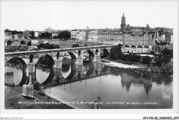 AFYP10-82-0937 - MONTAUBAN - Le Vieux Pont Et Musée Ingres - Le Clocher De Saint-jacques  - Montauban