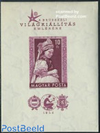 Hungary 1958 Expo Brussels, Costumes S/s Imperforated, Mint NH, Various - Costumes - World Expositions - Unused Stamps