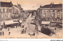 AFWP9-87-0966 - LIMOGES - Place Denis-dussoubs Et Avenue Du Champ De Juillet - Limoges