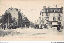 AFWP9-87-0965 - LIMOGES - Rond-point Sadi-carnot Et Faubourg De Paris - Limoges