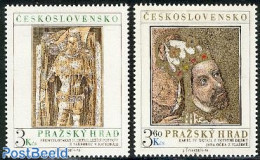 Czechoslovkia 1978 Praha Burg 2v, Mint NH - Otros & Sin Clasificación