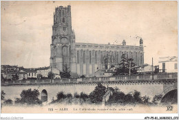 AFYP5-81-0414 - ALBI - La Cathédrale Sainte-cécile - Côté Sud - Albi