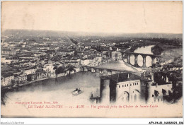 AFYP4-81-0372 - Le Tarn Illustré - ALBI - Vue Générale Prise Du Clocher De Sainte-cécile  - Albi