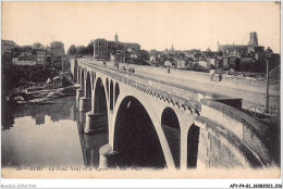 AFYP4-81-0282 - ALBI - Le Pont Neuf Et Le Lycée  - Albi