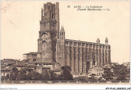 AFYP3-81-0252 - ALBI - La Cathédrale - Façade Méridionale  - Albi