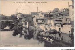 AFYP3-81-0247 - CASTRES - Tarn - L'agoût Et Le Pont De Strasbourg  - Castres