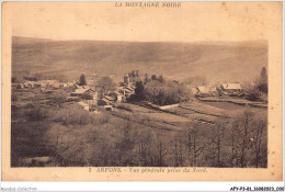 AFYP3-81-0197 - La Montagne Noire - ARFONS - Vue Générale Prise Du Nord - Castres