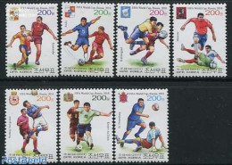 Korea, North 2012 World Cup Football 2018 Russia 7v, Mint NH, Sport - Football - Corée Du Nord