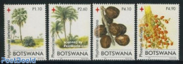 Botswana 2006 Flora 4v, Mint NH, Nature - Religion - Fruit - Trees & Forests - Christmas - Frutas