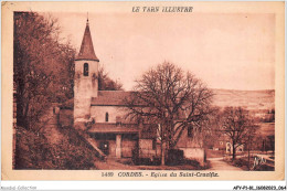 AFYP1-81-0033 - Le Tarn Illustré - CORDES - église Du Saint-crucifix  - Cordes
