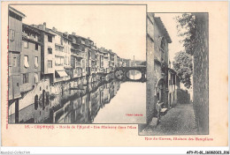 AFYP1-81-0009 - CASTRES - Bords De L'agout - Les Maisons Dans L'eau - Rue Du Carras - Maison Des Templiers  - Castres