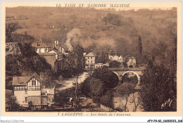 AFYP9-82-0896 - Le Tarn Et Garonne Illustré - LAGUEPIE - Les Bords De L'aveyron  - Sonstige & Ohne Zuordnung